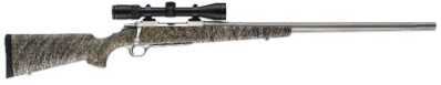 Browning ABOLT II LR Hunter 300 Winchester Magnum 26" Stainless Steel Barrel Mossy Oak Brush Camo Stock Bolt Action Rifle 035707229